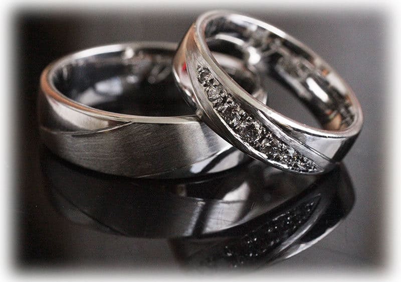 925 TWON TONE WEDDING RING | Wedding rings, Beautiful engagement rings, Beautiful  engagement